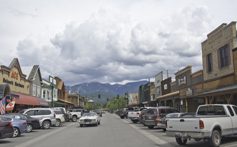 Central Avenue in Whitefish