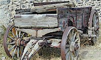 Virginia City Montana antique wagon