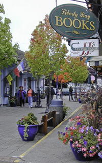 Liberty Bay Books Sign