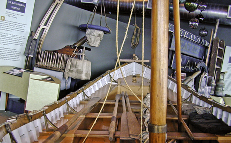 Lewis and Clark Interpretive Center Boat Display