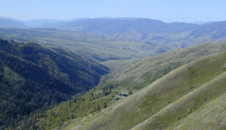 Whitebird Canyon in North Central Idaho