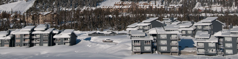 Stay warm in one of the condos in Big Sky, Montana.