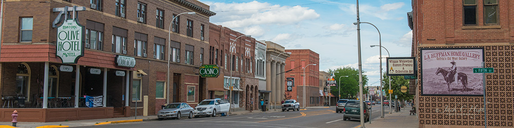 Downtown Miles City.