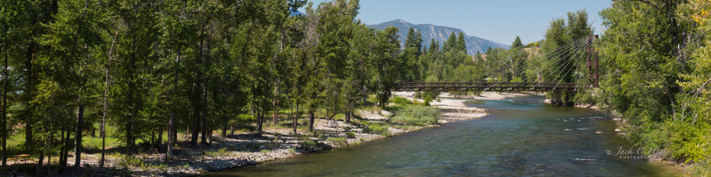 Scenic view of river